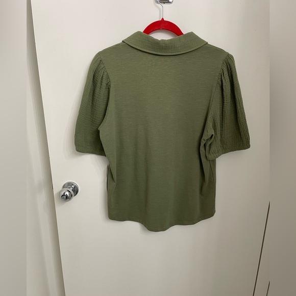 Design 365 puff sleeve polo style shirt - Picture 8 of 9